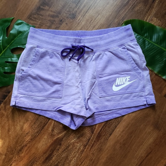 Nike Pants - Nike Purple Sweat Shorts